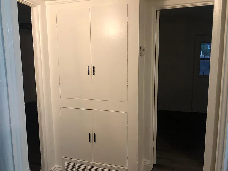Hall linen closet