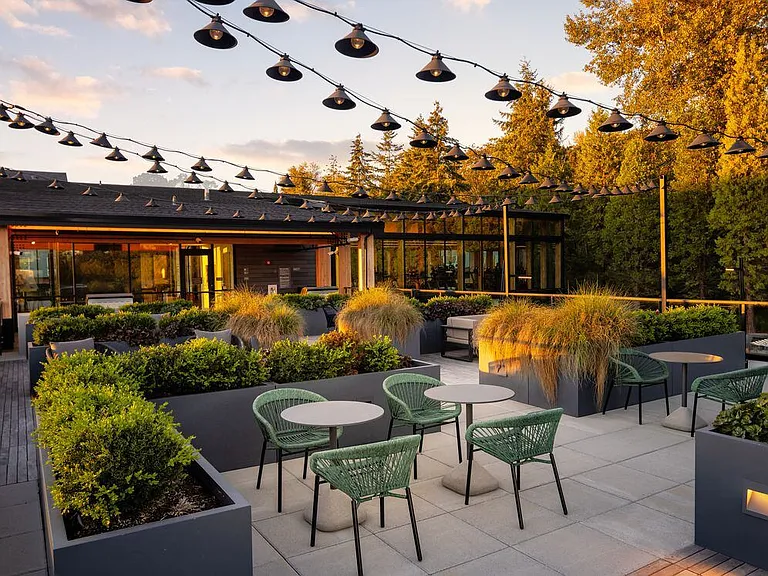 Rooftop terrace