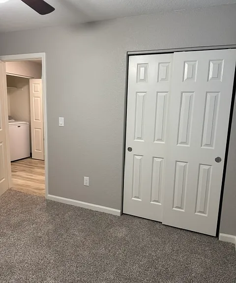 Carpet in bedrooms