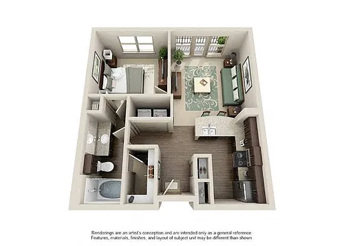 Floor plan A1A