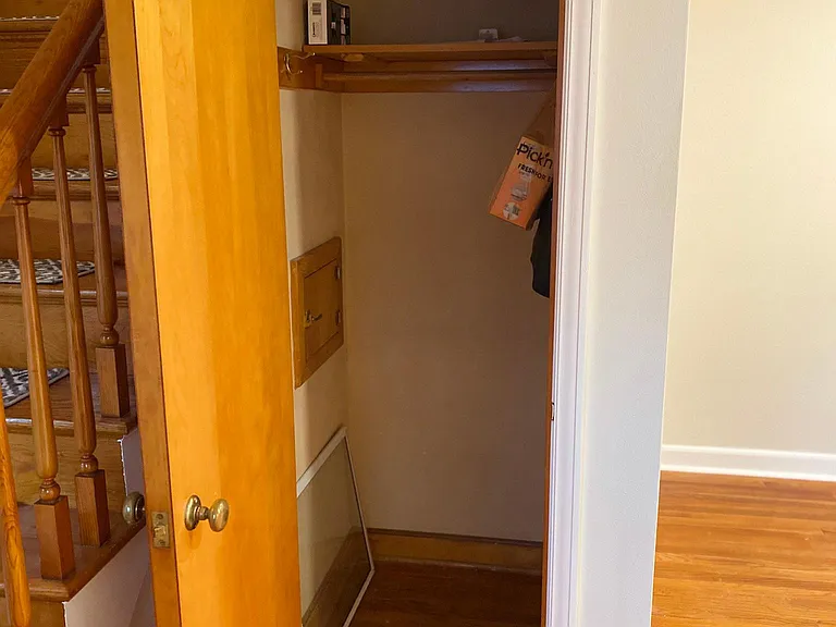 front door coat closet