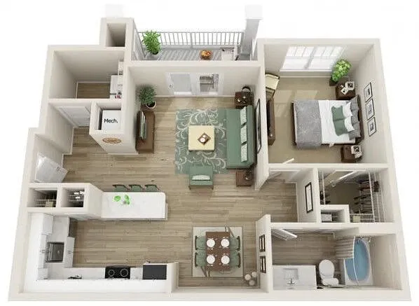 Floor plan The Juniper