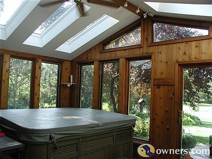 Sun Room with Hot Tup