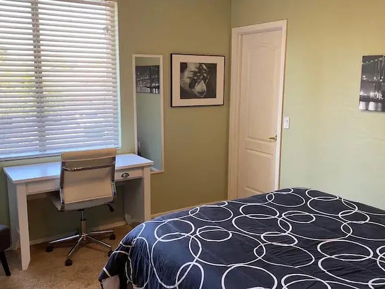 Bedroom #3 with desk and chair