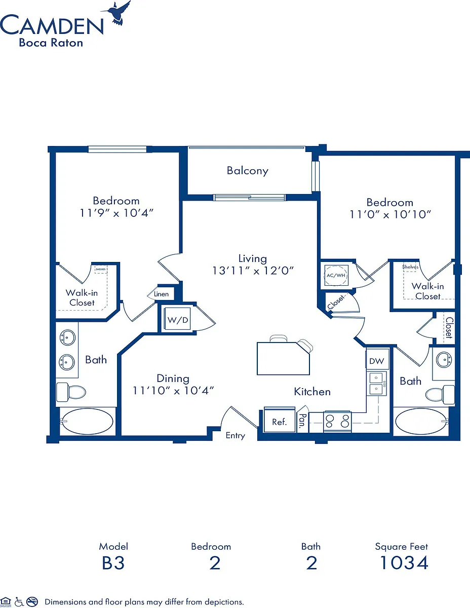 Floor plan B3
