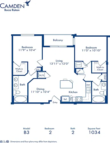 Floor plan B3