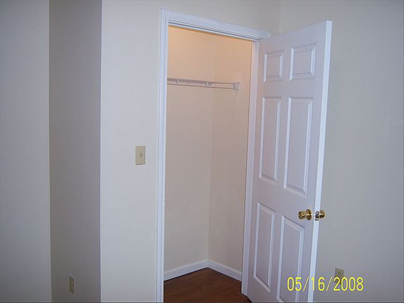 Spacious closets