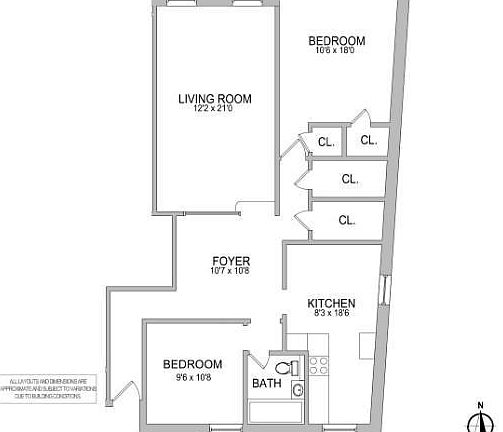 2nd image of 41 Kew Gardens Rd APT 4C