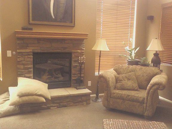 Stone Fireplace