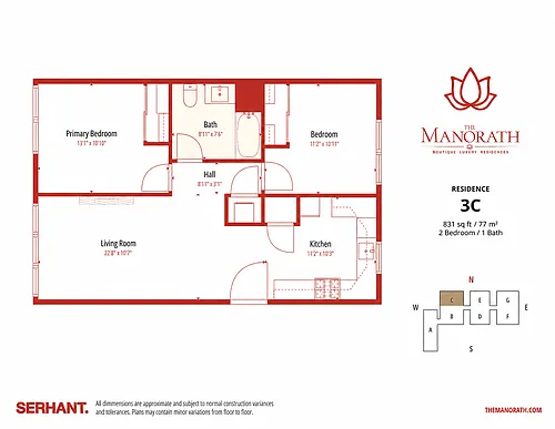 Floor plan C Line