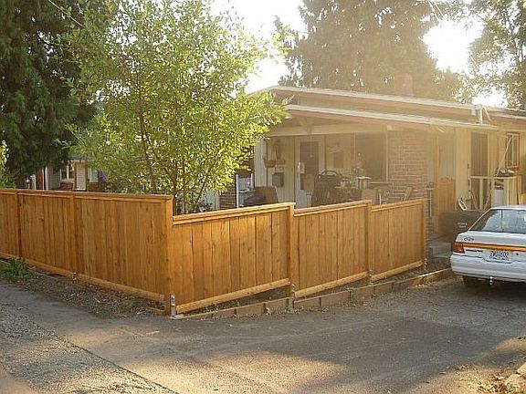 Yard with Fence