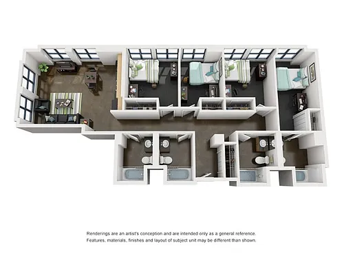 Floor plan Polk