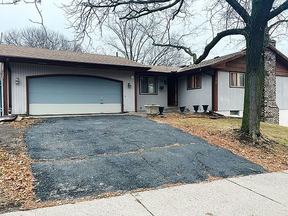 Side of house/ 2 car Garage