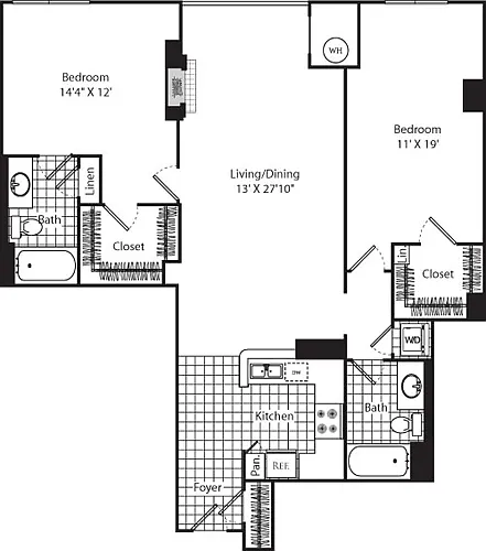 Floor plan D6