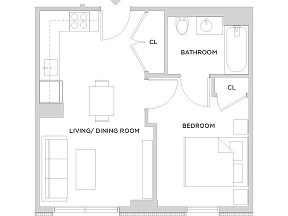 2nd image of 37-46 72nd St Penthouse B