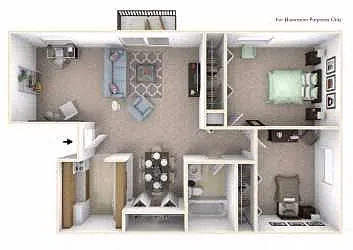 Floor plan Marigold Deluxe