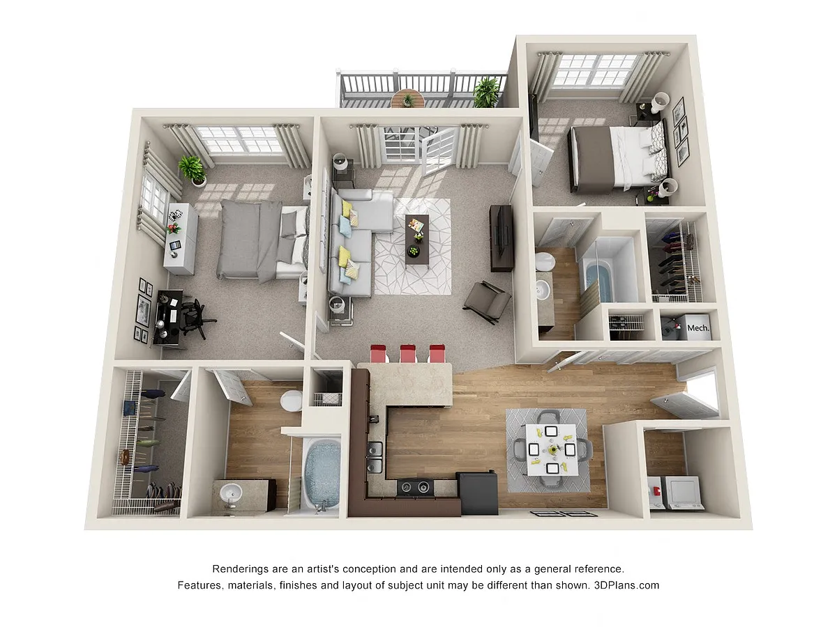 Floor plan The Carlton - Phase 1
