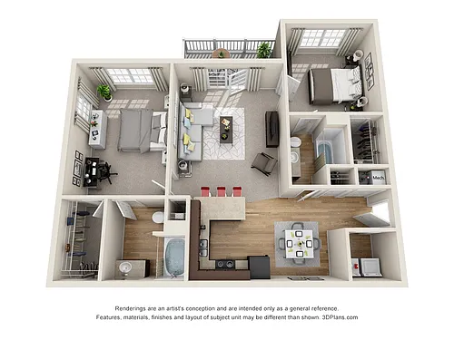 Floor plan The Carlton - Phase 1