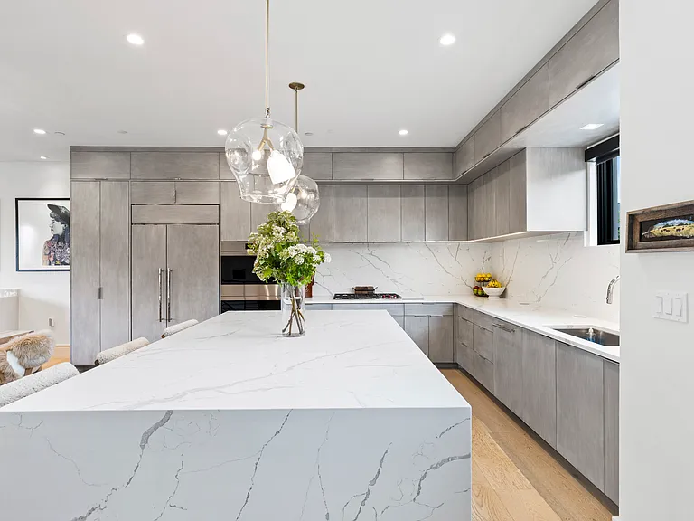 Kitchen with sub zero appliances