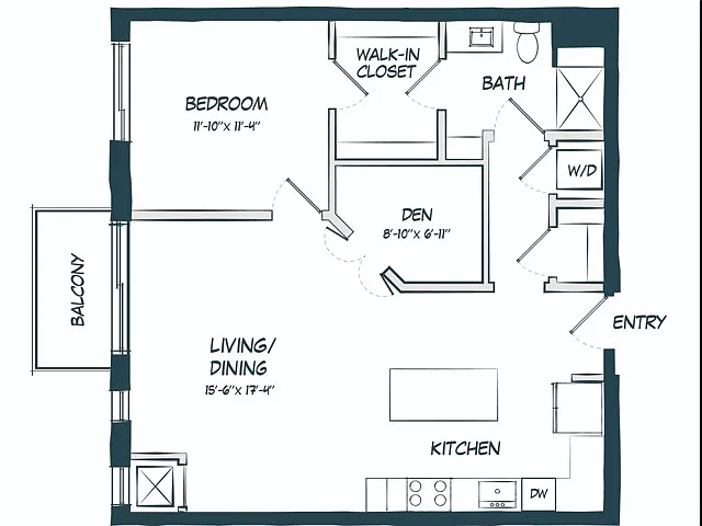 Floor plan BB1