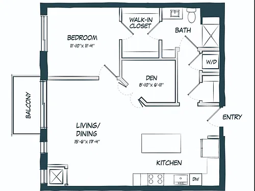 Floor plan BB1