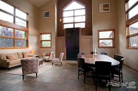 Great room with fireplace