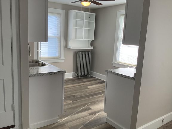 View of kitchen from hallway