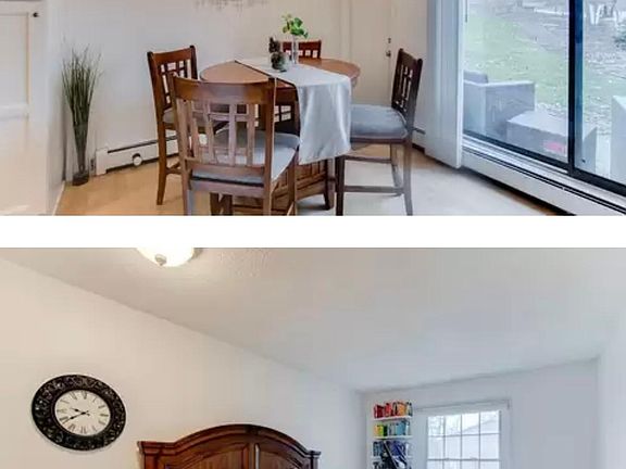 eating area & bedroom 1