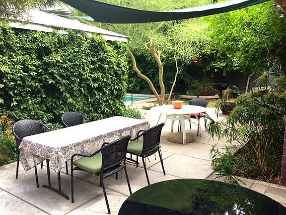 Shaded Courtyard- great for parties