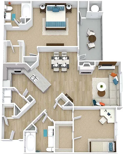 Floor plan The Oak