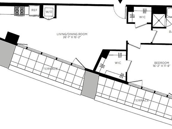 2nd image of 625 W 57th St APT 2802