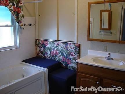 Bathroom with jetted tub