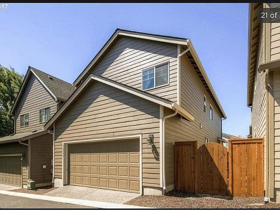Garage entrance from the back of the house.