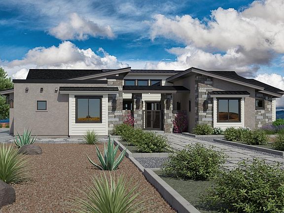 Jasper Featured Plan 2672 Modern Side Garage