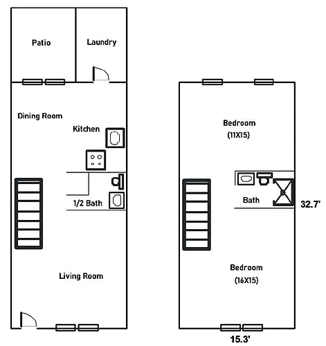 Floor plan 311 Fleming Road