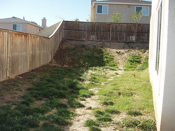 back side of the home