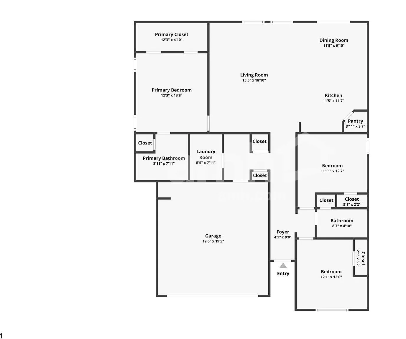 3 bed, 2.0 bath, 1610 sqft, $1,905 — Photo 2