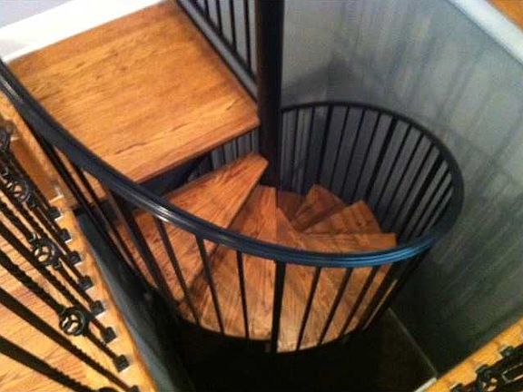 Stairs To Downstairs Bedroom and Garage