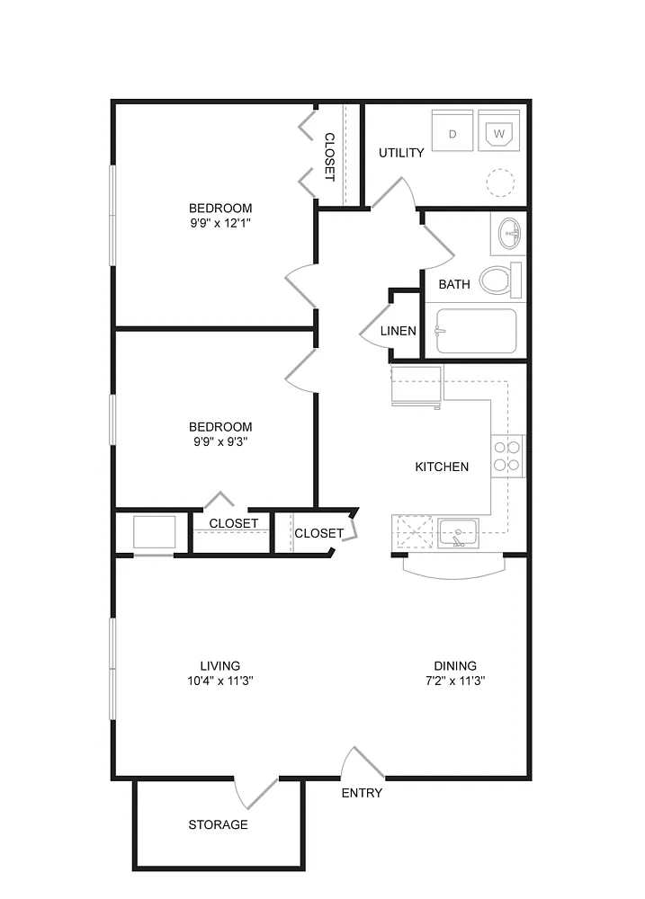 Floor plan B3S