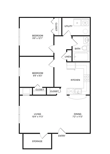 Floor plan B3S