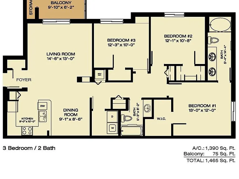 6386 Emerald Dunes Dr #201 — Photo 1