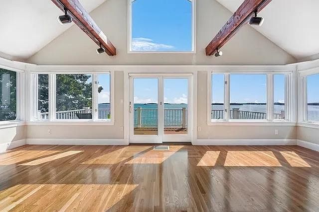 Sun Drenched Oceanfront Living Room
