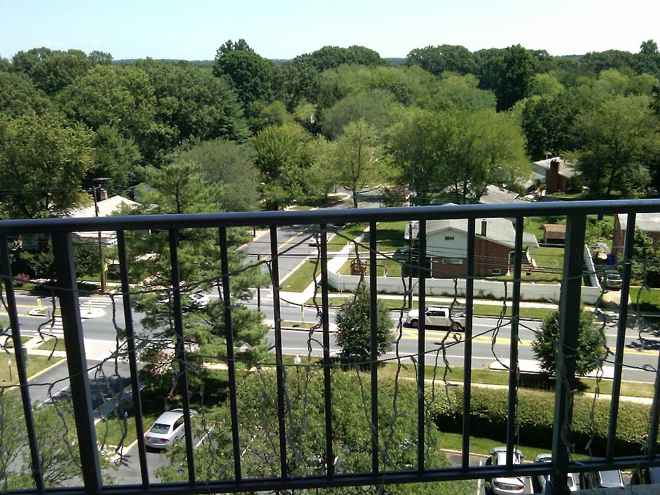view from balcony