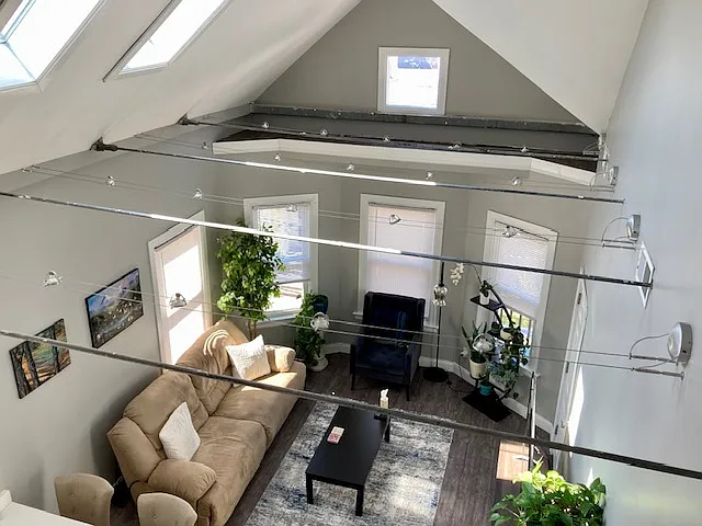 View from the loft.