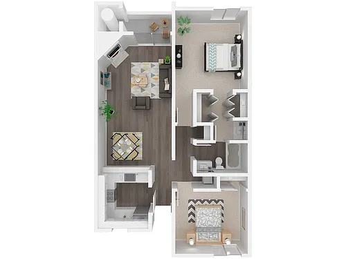 Floor plan B1