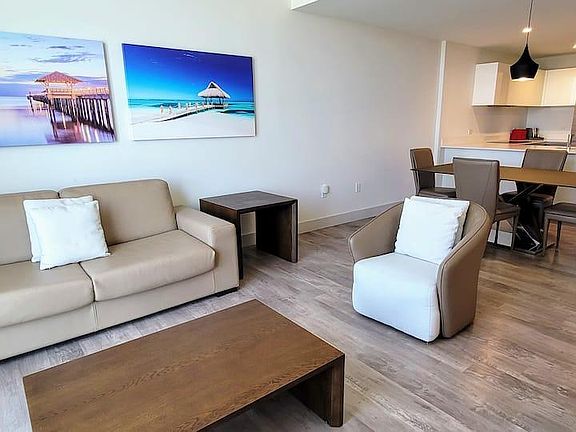 living-room with sofa bed