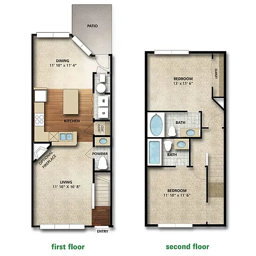 Floor plan Devonshire