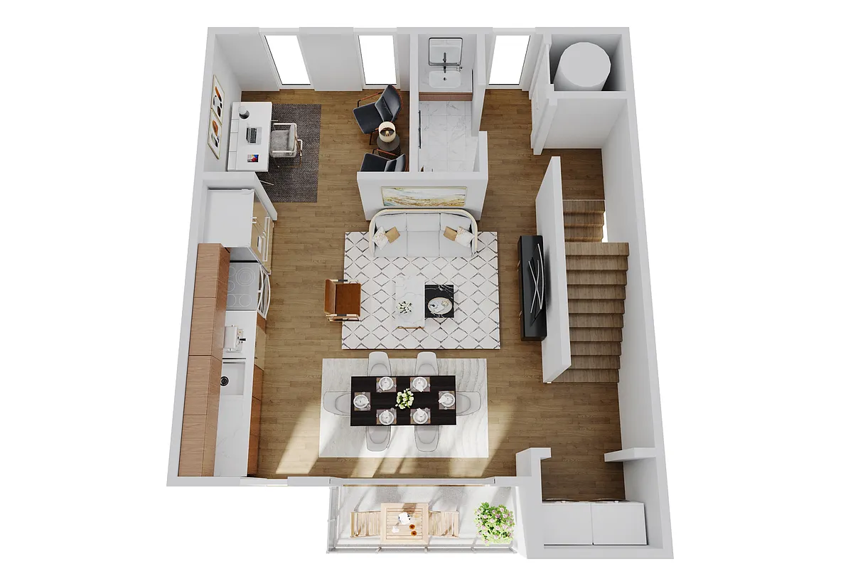 Floor plan TH3