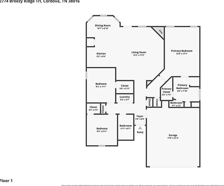 3 bed, 2.0 bath, 1406 sqft, $1,735 — Photo 2