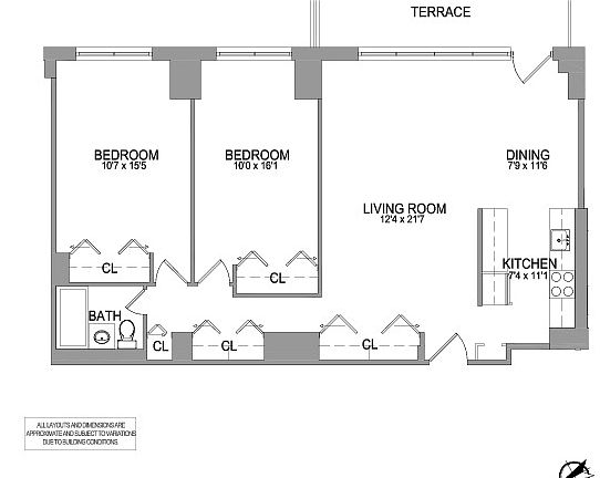 2nd image of 765 Amsterdam Ave APT 9A